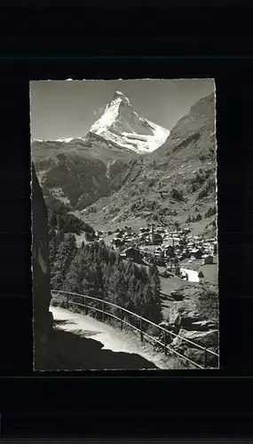 hw02338 Zermatt VS Matterhorn Kategorie. Zermatt Alte Ansichtskarten