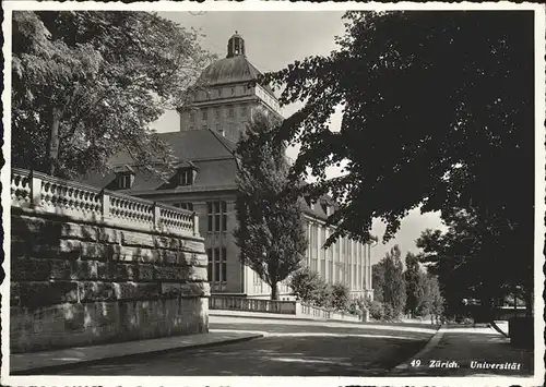 Zuerich Universitaet / Zuerich /Bz. Zuerich City