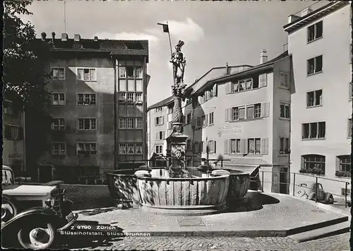 Zuerich Stuessihofstatt, Stuessibrunnen / Zuerich /Bz. Zuerich City