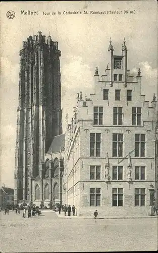 Malines Mechelen Flandre Cathedral St Rombaut  / Mechelen /Antwerpen