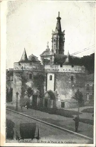 Cambrai Nord Porte de Paris Cathedral