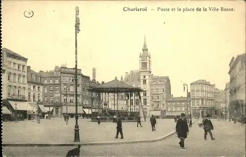 Charleroi Hainaut Poste Place Ville Basse  Hund Kat. 