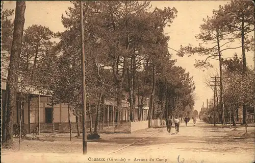 Cazaux Gironde Avenue du Camp