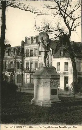 Cambrai Nord Statue Baptiste 