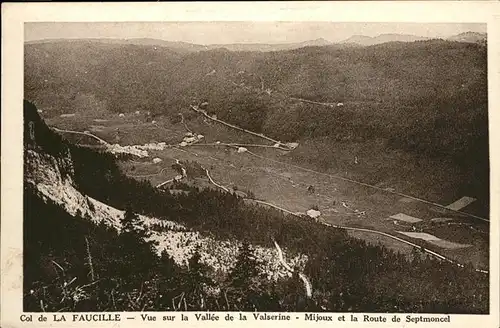 hw09471 Col de la Faucille Vallee Valserine Kategorie. Gex Alte Ansichtskarten