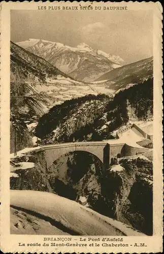 Dauphine Briancon Pont Asfeld Kat. Dauphin