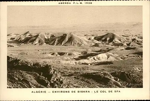 Algerien Biskra Col de Sfa