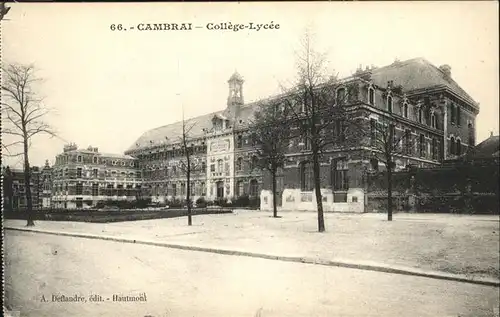 Cambrai Nord College Lycee