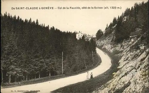 hw09816 Col de la Faucille  Kategorie. Gex Alte Ansichtskarten