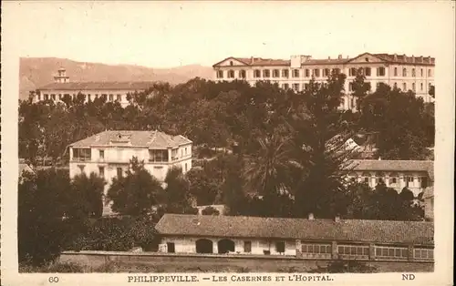 Philippeville Algerien Casernes Hopital