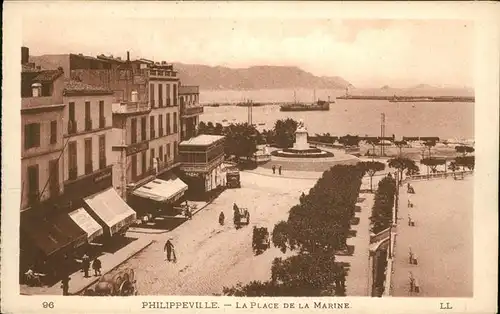 Philippeville Algerien Place Marine