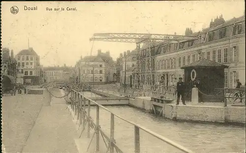 Douai Nord Vue sur Canal Kat. Douai