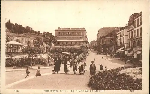 Philippeville Algerien Place Marine