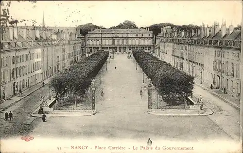 Nancy Lothringen Place Carriere Palais Gouvernement / Nancy /Arrond. de Nancy