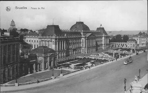 hw11419 Bruxelles Bruessel Palais du Roi Kategorie.  Alte Ansichtskarten