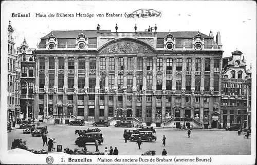 hw11486 Bruxelles Bruessel Maison Ducs de Brabant Kategorie.  Alte Ansichtskarten