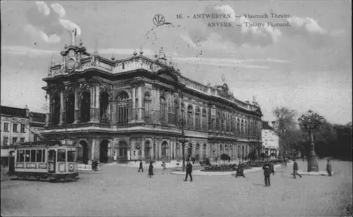 Anvers Antwerpen Theatre Flamand Kat. 