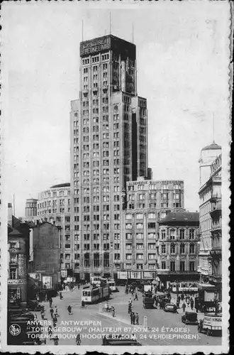 Anvers Antwerpen Torengebouw Kat. 