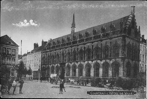 Courtrai Hotel de Ville Kat. 