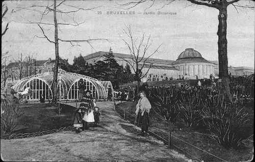 hw11641 Bruxelles Bruessel jardin Botanique Kategorie.  Alte Ansichtskarten