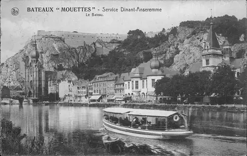 Dinant Namur Bateaux Mouettes Kat. 