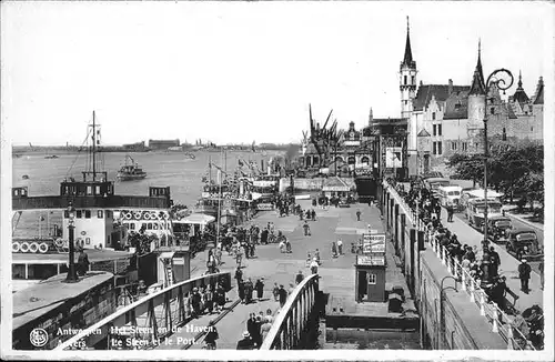 Anvers Antwerpen Le Steen Port Kat. 