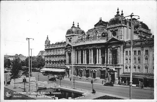 Anvers Antwerpen Opera Royal Kat. 