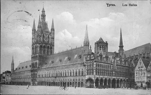 Ypres West-Vlaanderen les Halles Kat. 