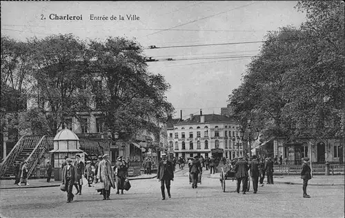 Charleroi Hainaut Entree Ville Kat. 