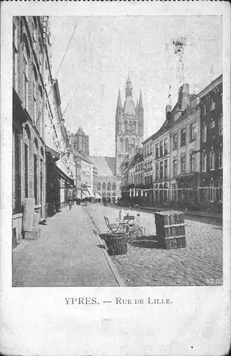 Ypres West-Vlaanderen Rue de Lille Kat. 