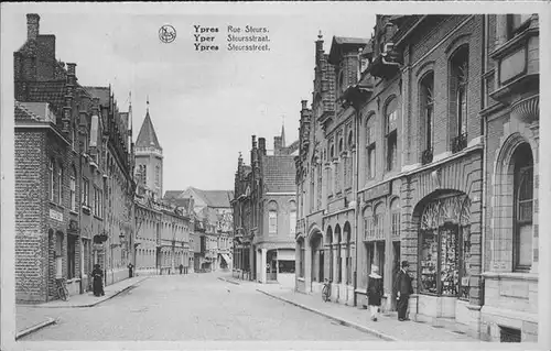 Ypres West-Vlaanderen Rue Steurs Kat. 