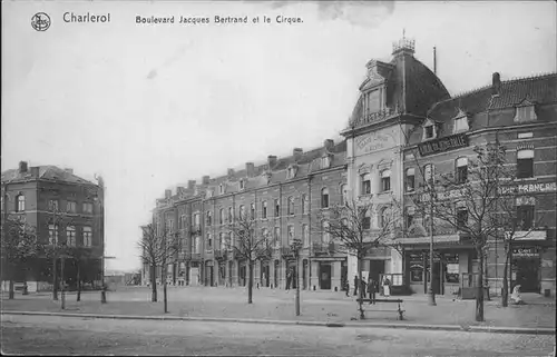 Charleroi Hainaut Boulevard Jacques Bertrand Cirque Kat. 