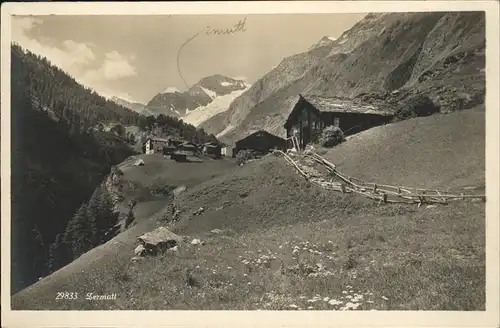 hw12244 Zermatt VS  Kategorie. Zermatt Alte Ansichtskarten