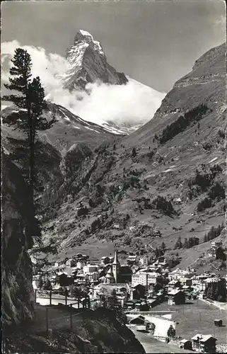 hw13804 Zermatt VS Matterhorn Kategorie. Zermatt Alte Ansichtskarten