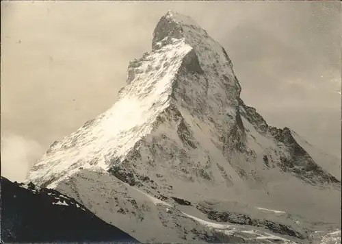 hw13935 Zermatt VS Matterhorn Kategorie. Zermatt Alte Ansichtskarten