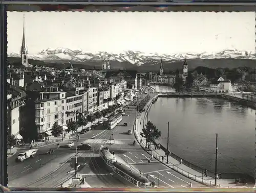 Zuerich Limmatquai Strassenbahn / Zuerich /Bz. Zuerich City