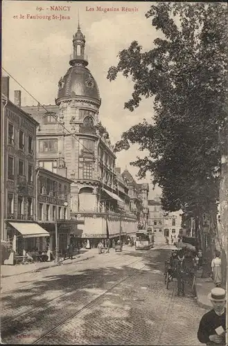 Nancy Lothringen Faubourg St Jean Strassenbahn / Nancy /Arrond. de Nancy