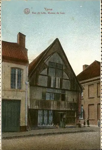 Ypres West-Vlaanderen Rue des Lille Kat. 