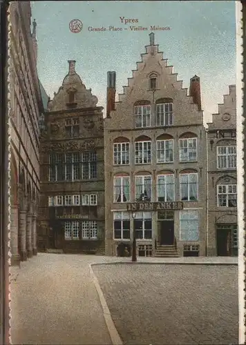 Ypres West-Vlaanderen Grande Place
Vieilles Maisons Kat. 