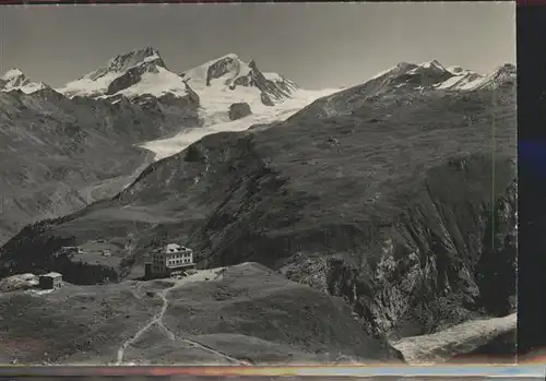 hw17176 Zermatt VS Berghotel Schwarzsee Kategorie. Zermatt Alte Ansichtskarten