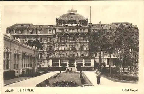 hw17544 La Baule-sur-Mer Hotel Royal Kategorie. La Baule-Escoublac Alte Ansichtskarten