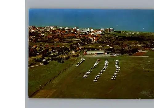 Wangerooge Nordseebad Luftaufnahme / Wangerooge /Friesland LKR