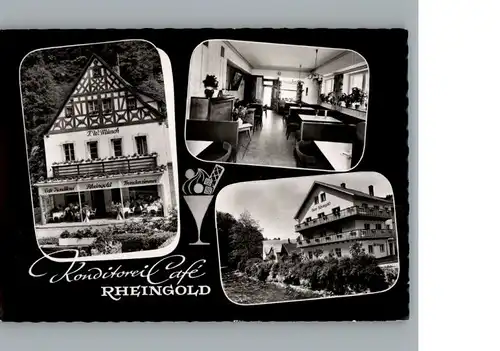 Bad Berneck Konditorei, Cafe Rheingold / Bad Berneck Fichtelgebirge /Bayreuth LKR