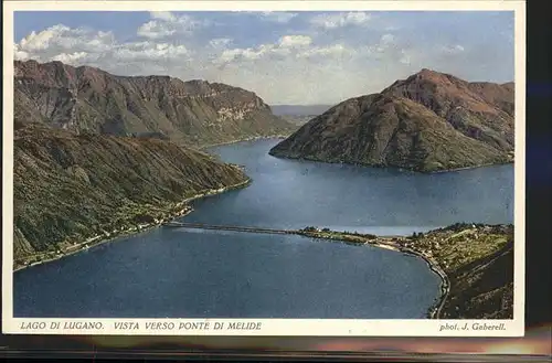 Lago di Lugano Ponte di Melide