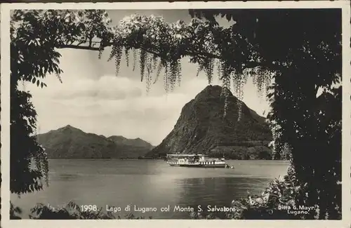 Lago di Lugano col Monte S. Salvatore