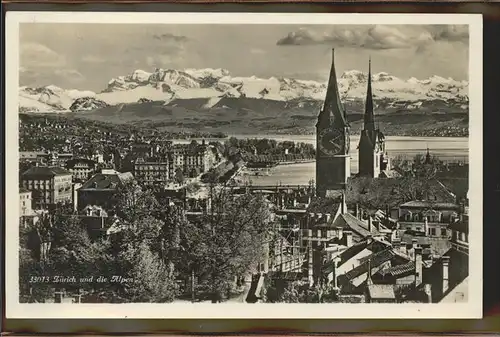 Zuerich Stadt Alpen / Zuerich /Bz. Zuerich City
