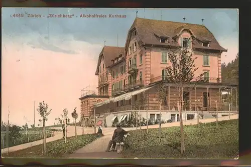 Zuerich Zuerichberg Alkoholfreies Kurhaus / Zuerich /Bz. Zuerich City