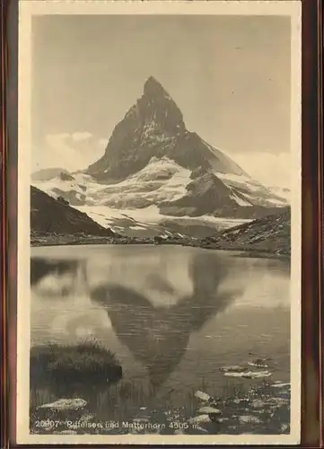 Riffelsee Tirol Matterhorn