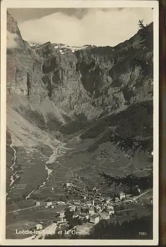 Leukerbad Loeche les Bains et la Gemmi