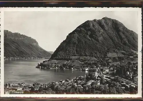 Lago di Lugano col Monte S. Salvatore